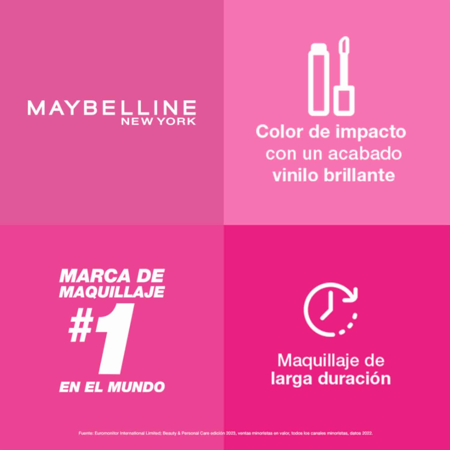 Labial Líquido Superstay Vinyl Ink - Stricking 150 MAYBELLINE NEW YORK 4.20 Ml - Imagen 7