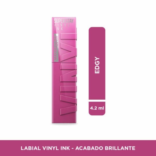 Labial Líquido Superstay  Vinyl Ink - Edgy 165 MAYBELLINE 4.20 Ml