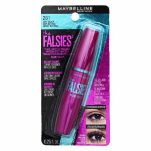 Máscara De Pestañas Flasie Lavable Tono 281 Negro MAYBELLINE L´ORÉAL 7,5 Ml