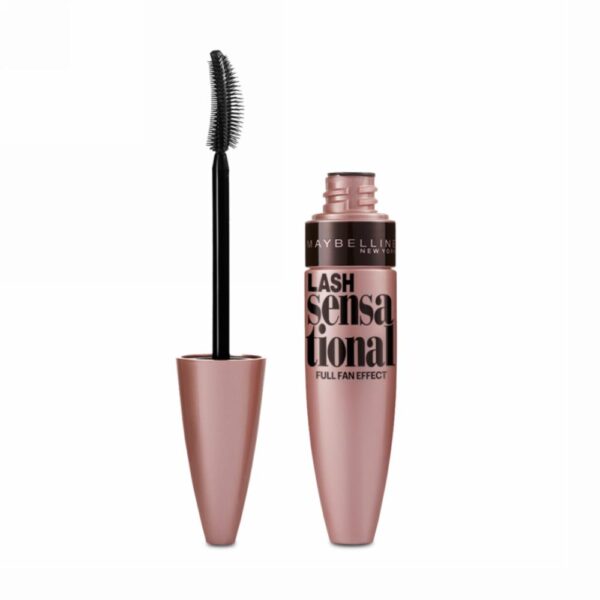 Máscara De Pestañas Lash Sensational Full Fan Effect Black Lavable MAYBELLINE L´ORÉAL 9 Ml - Imagen 2