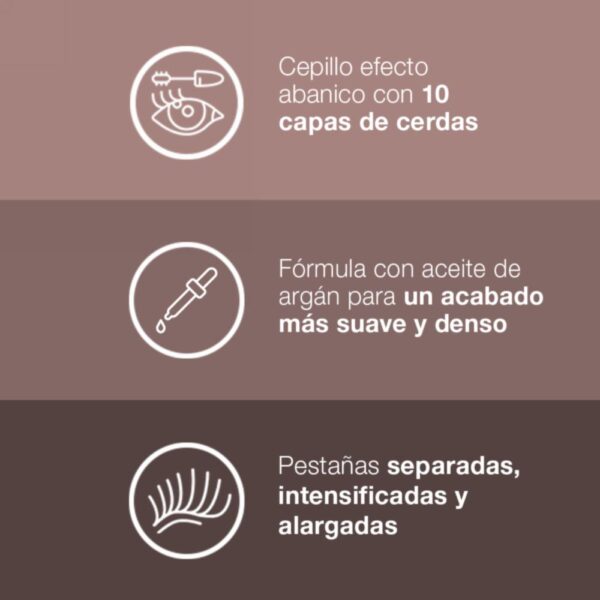 Máscara De Pestañas Lash Sensational Full Fan Effect Black Lavable MAYBELLINE L´ORÉAL 9 Ml - Imagen 6