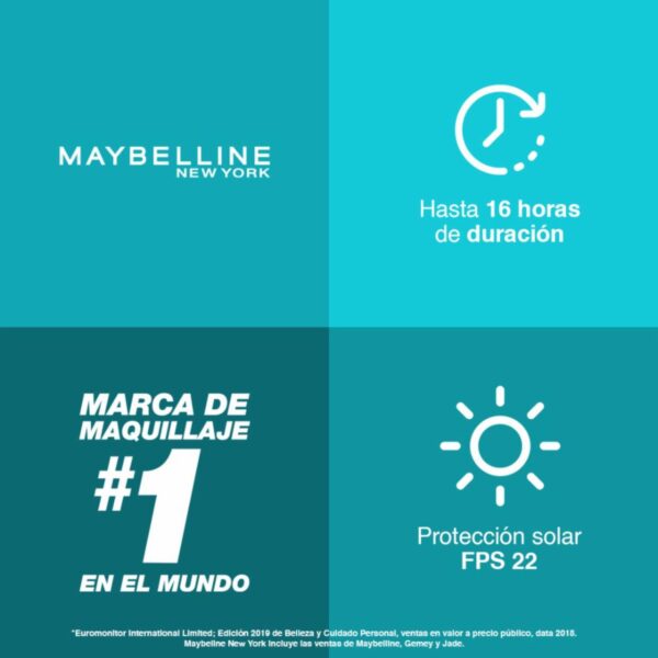 Base De Maquillaje Líquida Fit Me Mate + Poreless Fps 22 Tono 120 Classic Ivory MAYBELLINE NEW YORK - Imagen 6