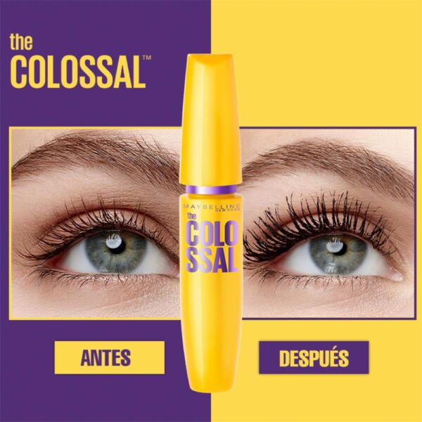 Máscara De Pestañas The Colossal 226 Very Black Lavable MAYBELLINE L´ORÉAL 9.2 Ml - Imagen 4