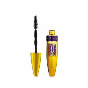 Máscara De Pestañas The Colossal Big Shot Very Black A Prueba De Agua MAYBELLINE NEW YORK 9 Ml
