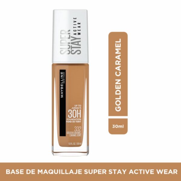 Base De Maquillaje Líquida Super Stay Active Wear Tono 118 Light Beige MAYBELLINE L´ORÉAL - Imagen 11
