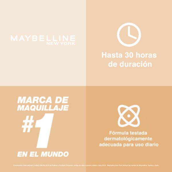 Base De Maquillaje Líquida Super Stay Active Wear Tono 332 Golden Caramel MAYBELLINE NEW YORK - Imagen 9