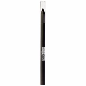 Delineador De Ojos Lápiz Gel Tatoo Studio Tono 900 Deep Onyx A Prueba De Agua MAYBELLINE NEW YORK 2.5 Ml