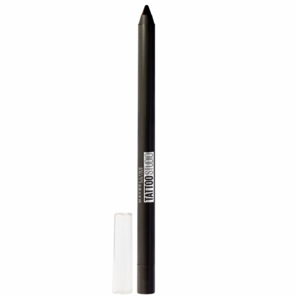 Delineador De Ojos Lápiz Gel Tatoo Studio Tono 900 Deep Onyx A Prueba De Agua MAYBELLINE L´ORÉAL 2.5 Ml - Imagen 2
