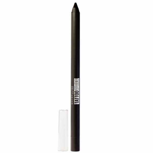 Delineador De Ojos Lápiz Gel Tatoo Studio Tono 900 Deep Onyx A Prueba De Agua MAYBELLINE NEW YORK 2.5 Ml - Imagen 2
