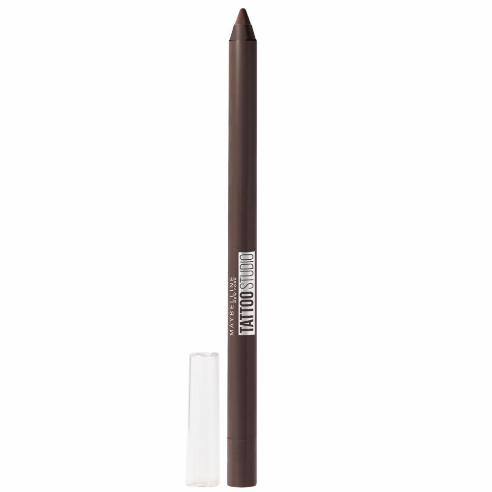 Delineador De Ojos Lápiz Gel Tatoo Studio Tono Bold Brown A Prueba De Agua MAYBELLINE NEW YORK 1,2 G - Imagen 3