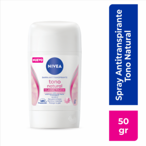 Desodorante En Barra Para Dama Tono Natural Classic Touch NIVEA 50 G