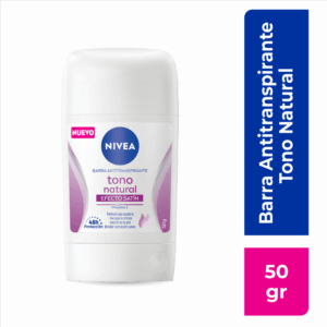 Desodorante En Barra Para Dama Tono Natural Efecto Satín NIVEA 50 G