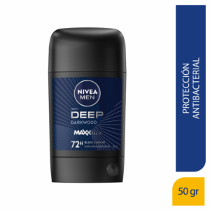Desodorante En Barra Para Caballero Deep Darkwood NIVEA MEN 50 G