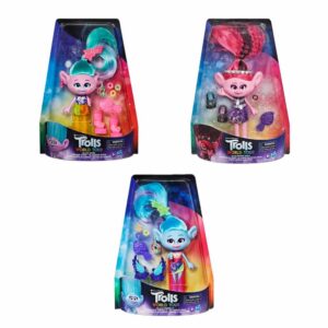Muñeca Deluxe Gira Mundial TROLLS Modelos Surtidos