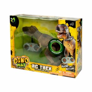 Dinosaurio R/c T Rex HAPPY LINE Usa Pilas AAA x 2 Y AA x 3
