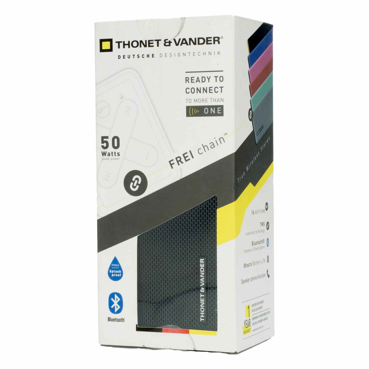 Parlante Frei Chain TWS HK096-0360 THONET & VANDER Negro - Imagen 5