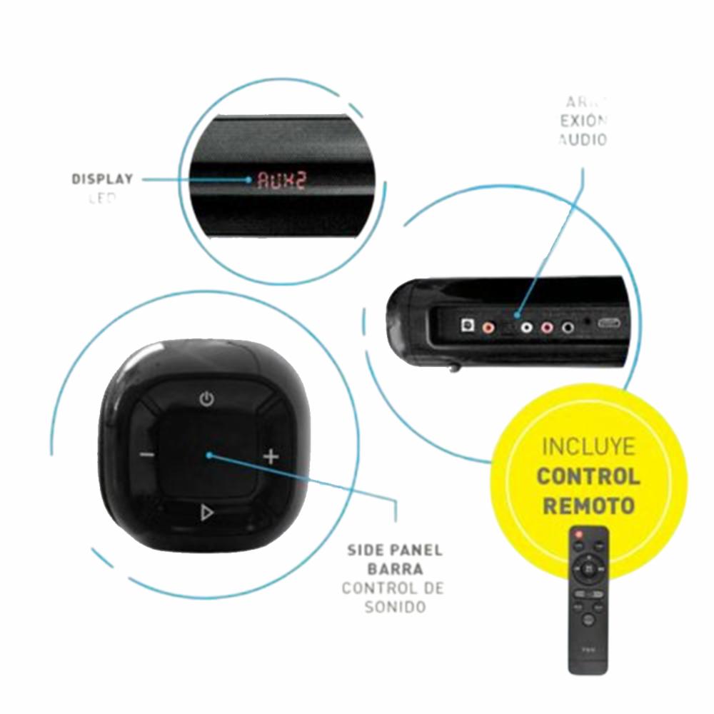 Barra De Sonido Kino 2,1 Rms HK096-03641 THONET & VANDER 150 Watts - Imagen 3