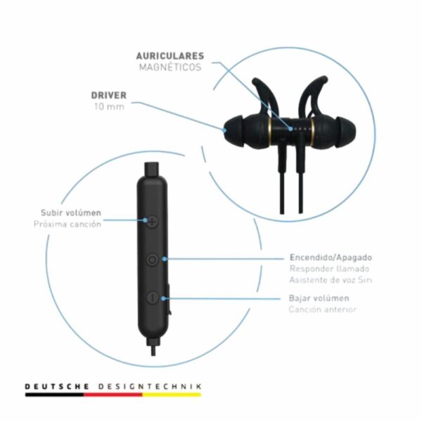 Audífonos VR100 Neckband HK096-03562 THONET & VANDER Bluetooth - Imagen 4