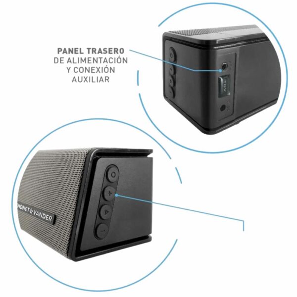 Barra De Sonido Mini Holm Tws 3,5Mm Portátil HK096-03653 THONET & VANDER Bluetooth - Imagen 2
