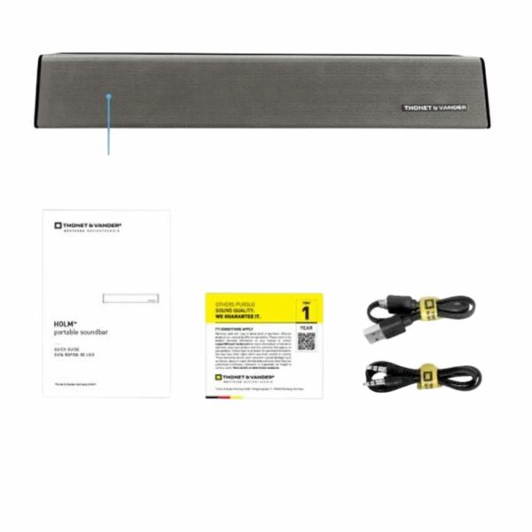 Barra De Sonido Mini Holm Tws 3,5Mm Portátil HK096-03653 THONET & VANDER Bluetooth - Imagen 3