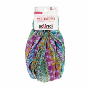 Turbante Morado Y Verde X1 CONAIR Unidad