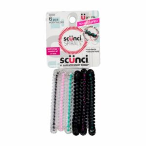 Elásticos Espiral Doble Varios Colores X6 CONAIR Paquete