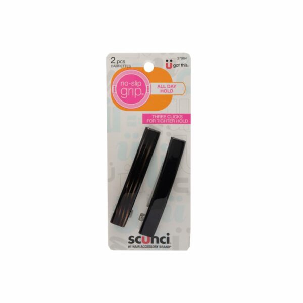 Sujetadores De Cabello Negro Y Café X2 CONAIR Paquete