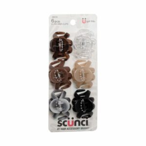 Ganchos Medianos Varios Colores X6 CONAIR Paquete