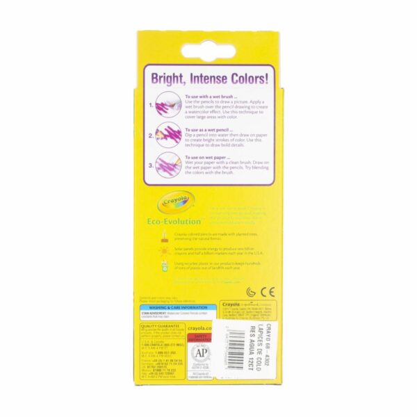 Lápices De Colores Agua CRAYOLA 12Ct - Imagen 2