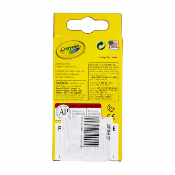 Crayones Surtidos CRAYOLA 1 X 12 Uds - Imagen 2