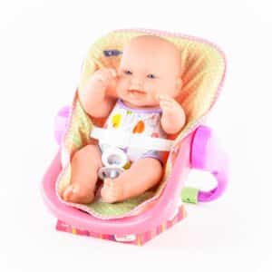 Bebé Con Silla JC TOYS Incluye Accesorios