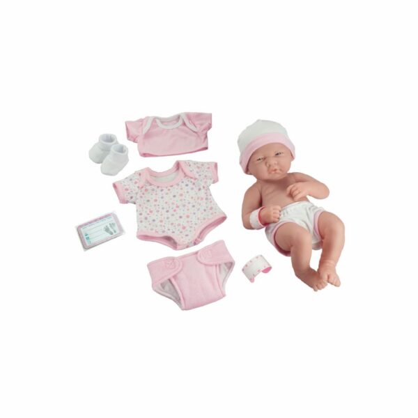 Muñeca Bebé Recién Nacido JC TOYS Incluye Accesorios - Imagen 2