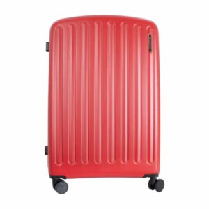 Maleta De Viaje De Textura Dura Color Rojo TRANSWORLD LUGGAGE 70 Cm
