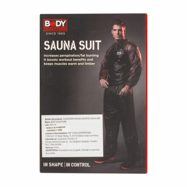 Conjunto Sauna Traje De 2 Piezas BODY SCULPTURE Unidad - Imagen 2
