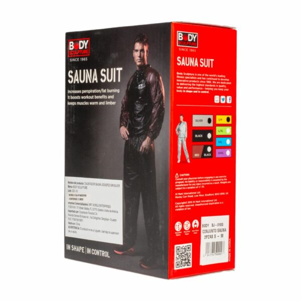 Conjunto Sauna Traje De 2 Piezas BODY SCULPTURE Unidad - Imagen 4