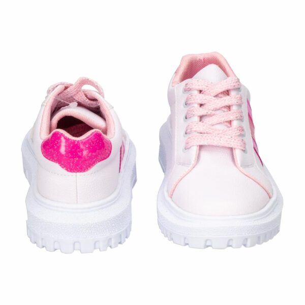 Zapato Deportivo Blanco Fucsia SUEÑOS - Imagen 3