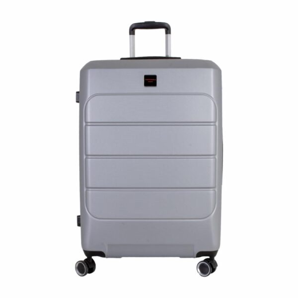 Maleta De Viaje De Textura Dura Color Gris TRANSWORLD LUGGAGE 70 Cm - Imagen 8