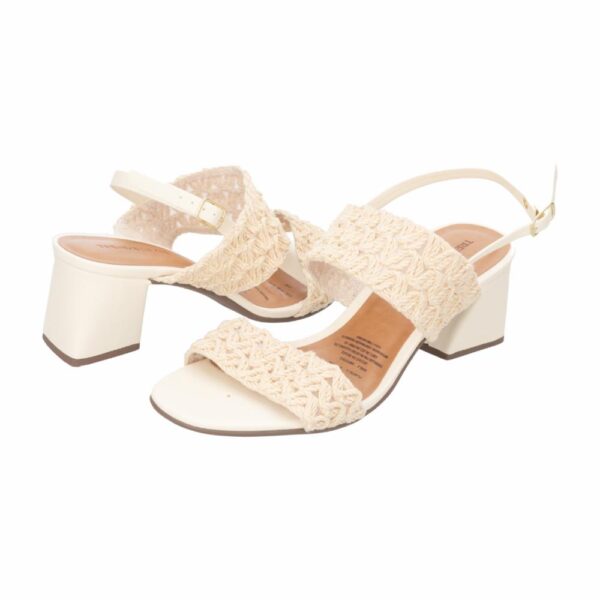 Sandalia Taco Tejido Terracota TREND & STYLE - Imagen 10