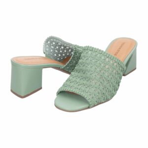 Taco Tejido Verde Claro TREND & STYLE