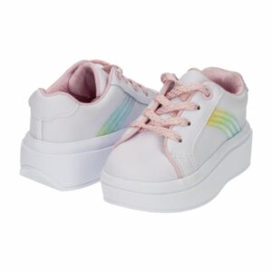 Zapato Deportivo Blanco Con Cordón SUEÑOS