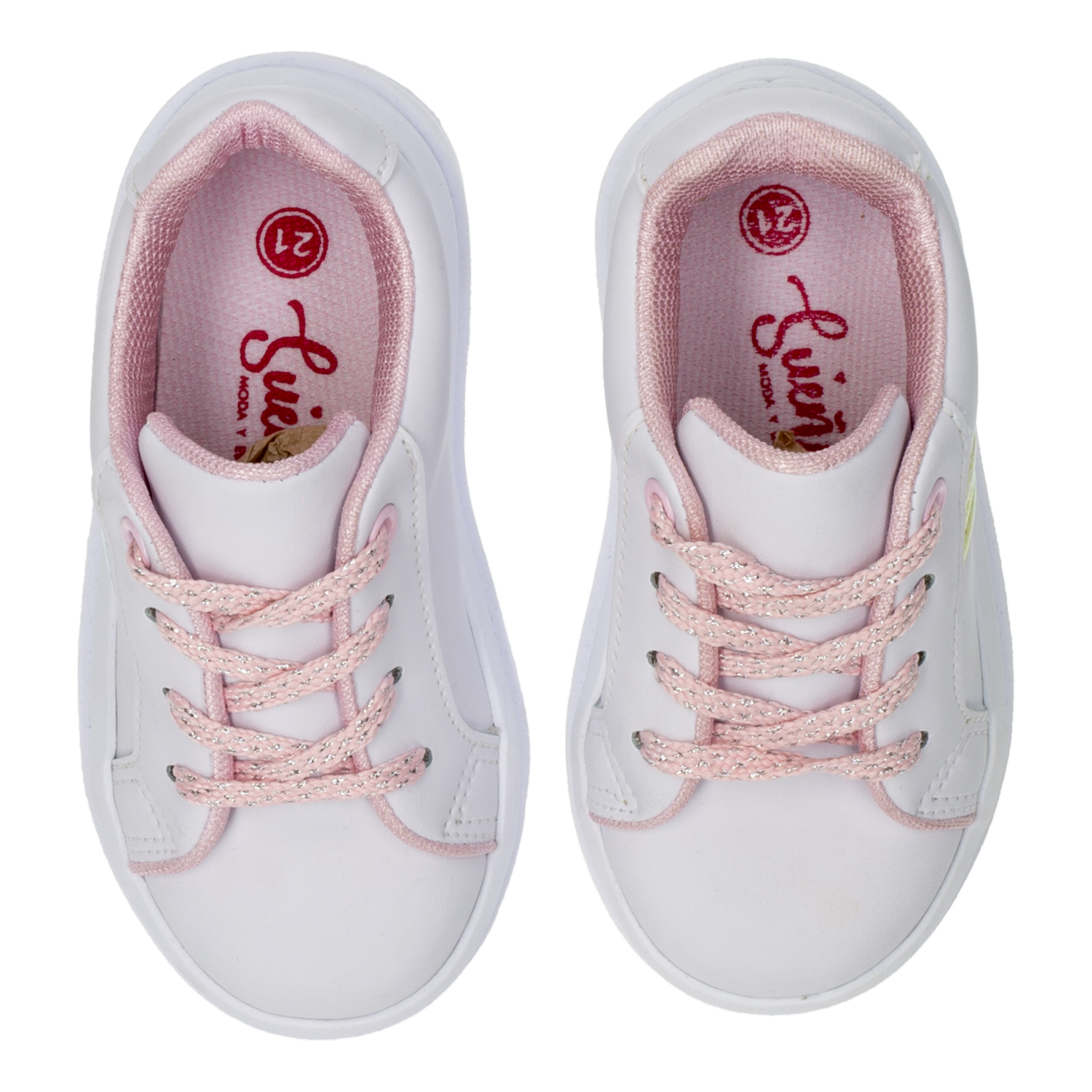 Zapatos Deportivo Blanco Con Cordón SUEÑOS