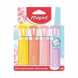 Resaltador Pastel MAPED 4 Colores