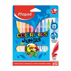 Marcadores Color Peps MAPED 12 Colores