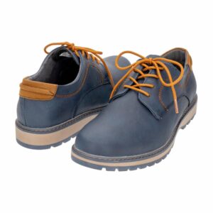 Zapato Casual Cordón Azul Con Miel ERSON