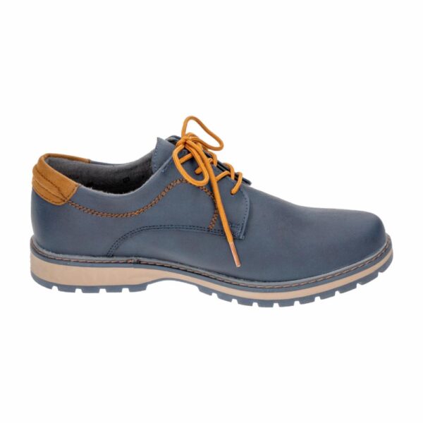 Zapato Casual Cordón Azul Con Miel ERSON - Imagen 4