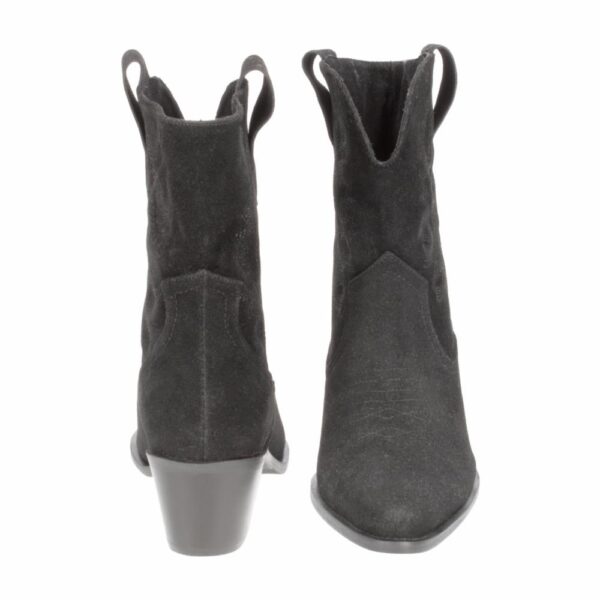 Botín Texan Taco 3 1/2 Cm Negro OTUS - Imagen 3