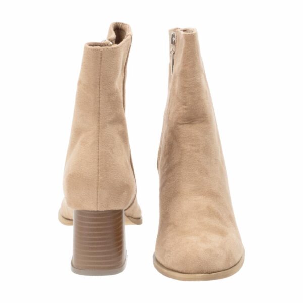 Botín Gamuz Taco 5 1/2 Cm Miel OTUS - Imagen 3