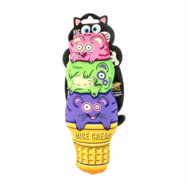 Juguete Para Gatos Con Forma De Helado Fat Cat Kitt DOK Unidad