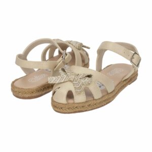 Sandalias Yute Tornasol Beige CRIOS