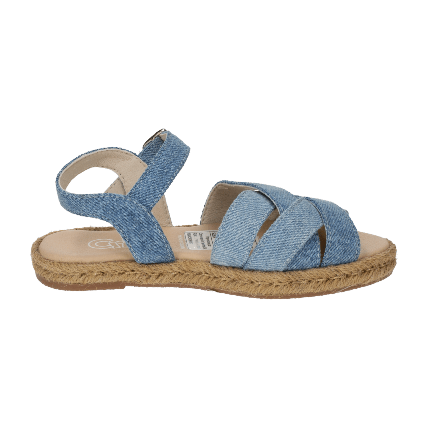 Sandalias Yute Diseño Denim Jean CRIOS